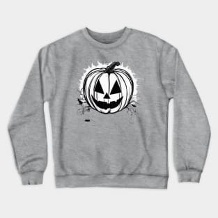 The smiling pumpkin Crewneck Sweatshirt